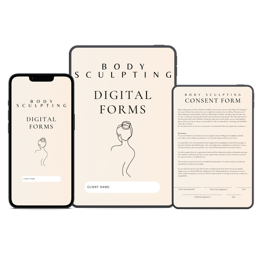 Body Sculpting Digital Forms Bundle