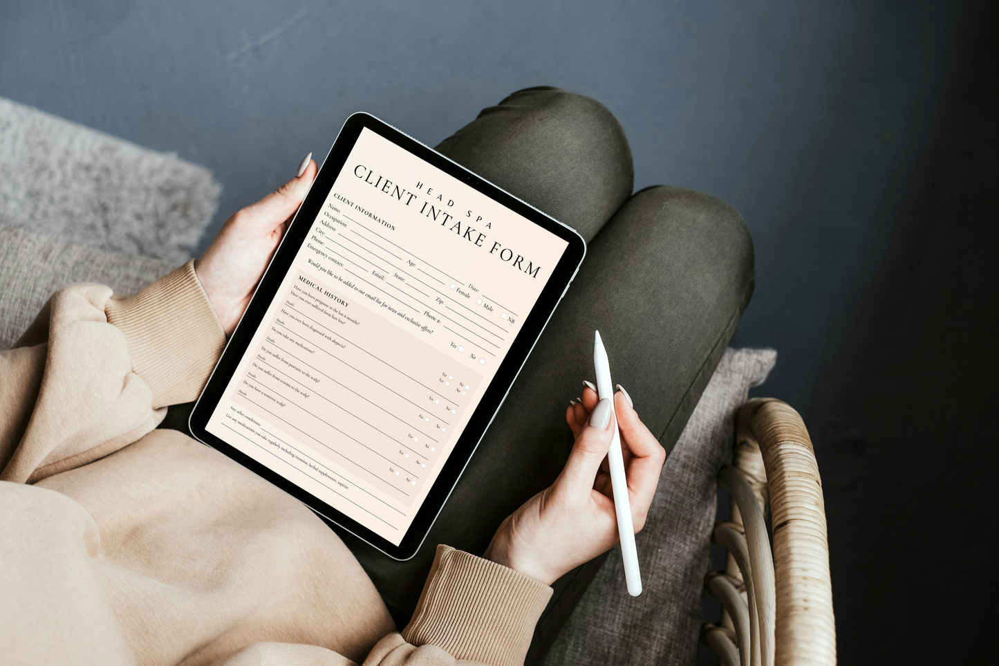 Head Spa Digital Forms Bundle