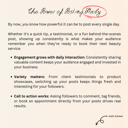 Daily Beauty Post Ideas And Templates For Social Media