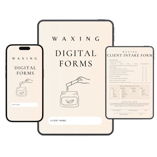 Waxing Digital Forms Bundle
