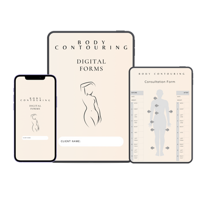 Body Contouring Digital Forms Bundle