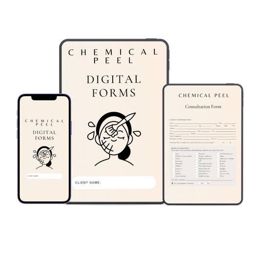 Chemical Peel Digital Forms Bundle