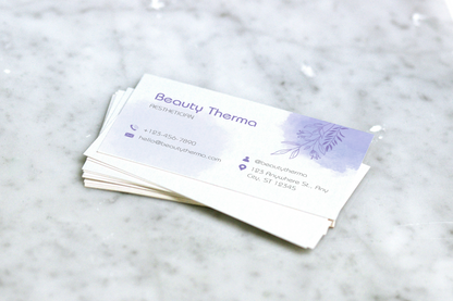 100 Editable Beauty Business Card Templates