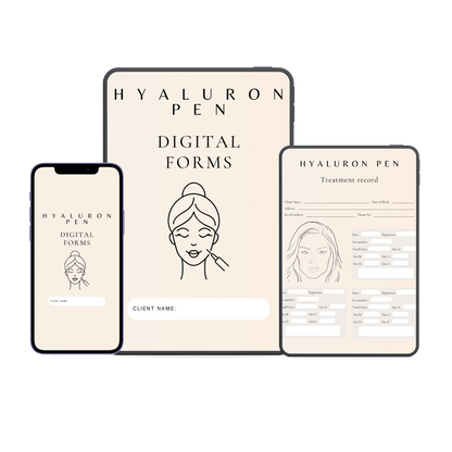 Hyaluron Pen Digital Forms Bundle