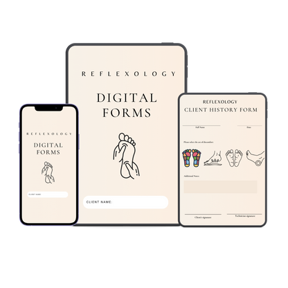 Reflexology Digital Forms Bundle