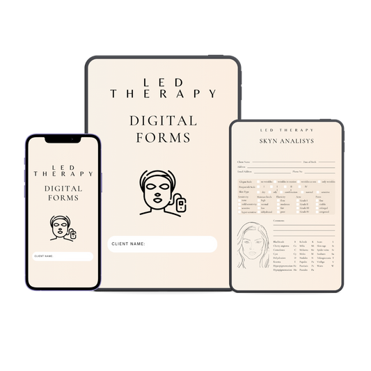 Led Therapy Digital Forms Bundle