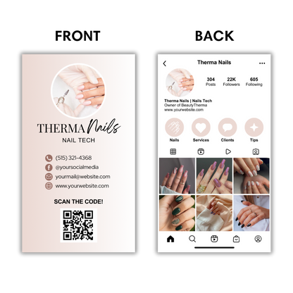 Nail Business Card – Beauty Therma