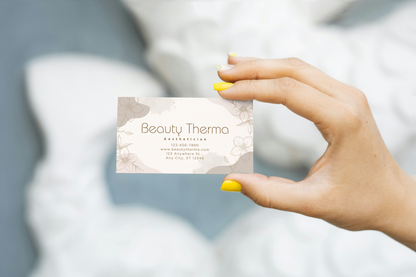 100 Editable Beauty Business Card Templates