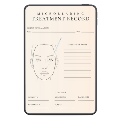 Microblading Digital Forms Bundle