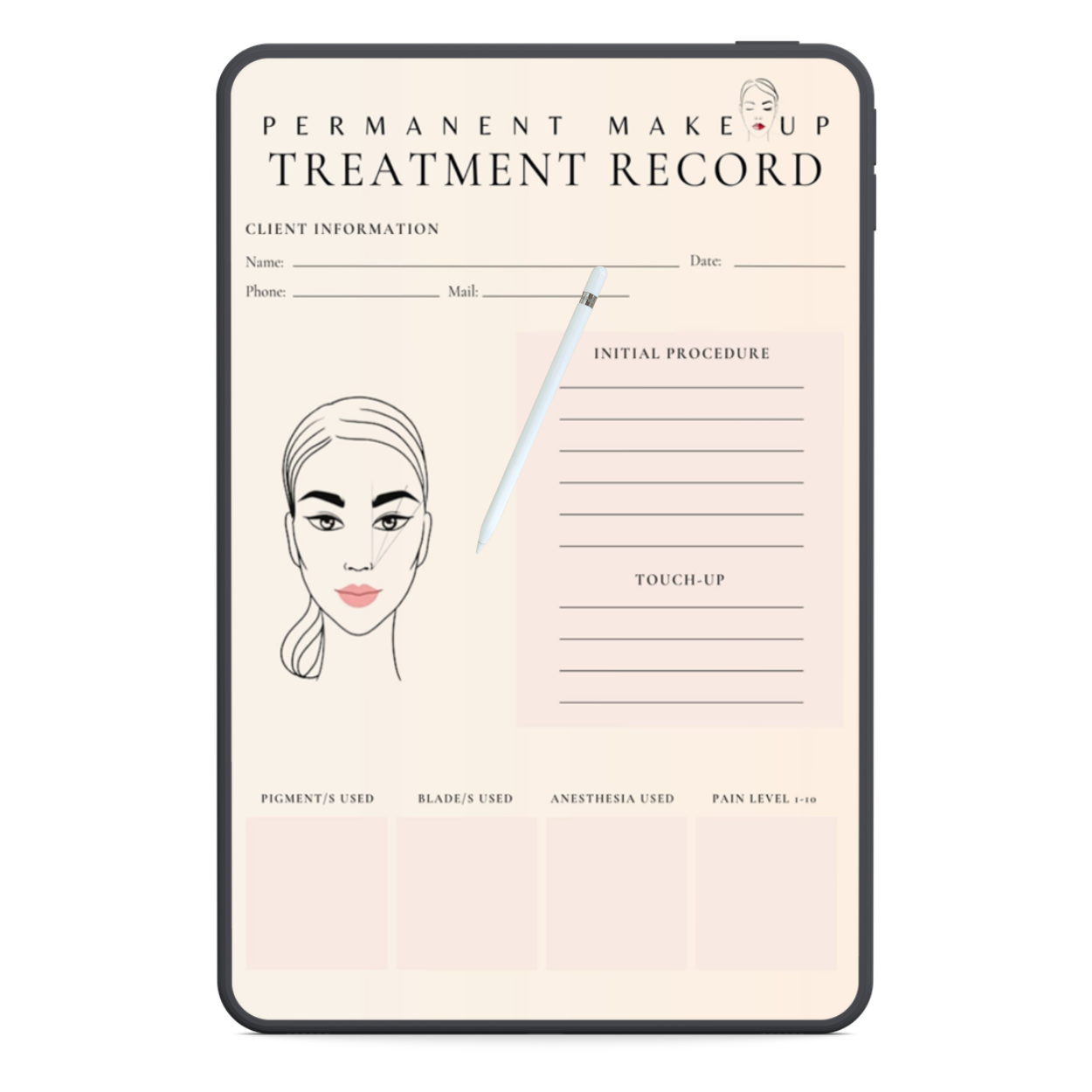 Permanent Makeup Digital Forms Bundle