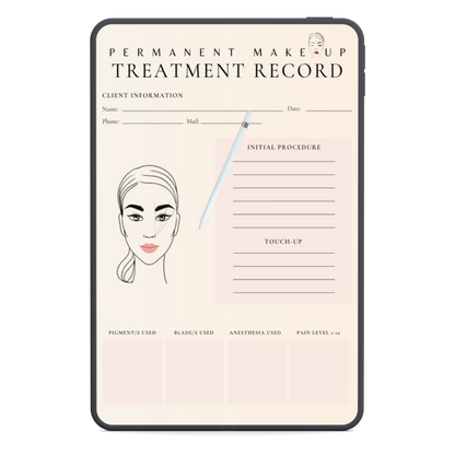 Permanent Makeup Digital Forms Bundle